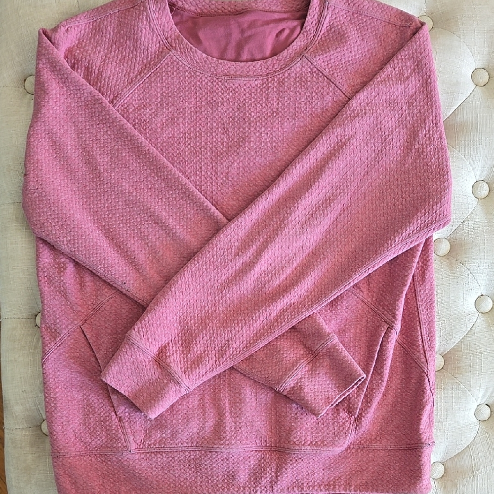 Lululemon Pink Bubble Dot Women's Sweater